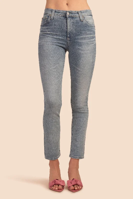 AG Mari Jean Casual Straight-Leg Jeans