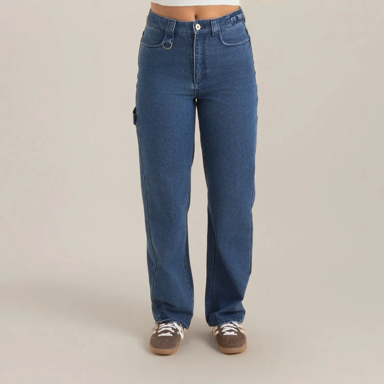 ROARK HWY 1 Jeans - INDIGO Elegant High-Waisted Flared Jeans