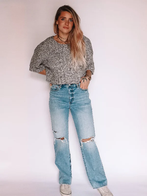 1999 Jeans Slouch 90s Fit in Throwback Comfortable Stretch Denim Jeans