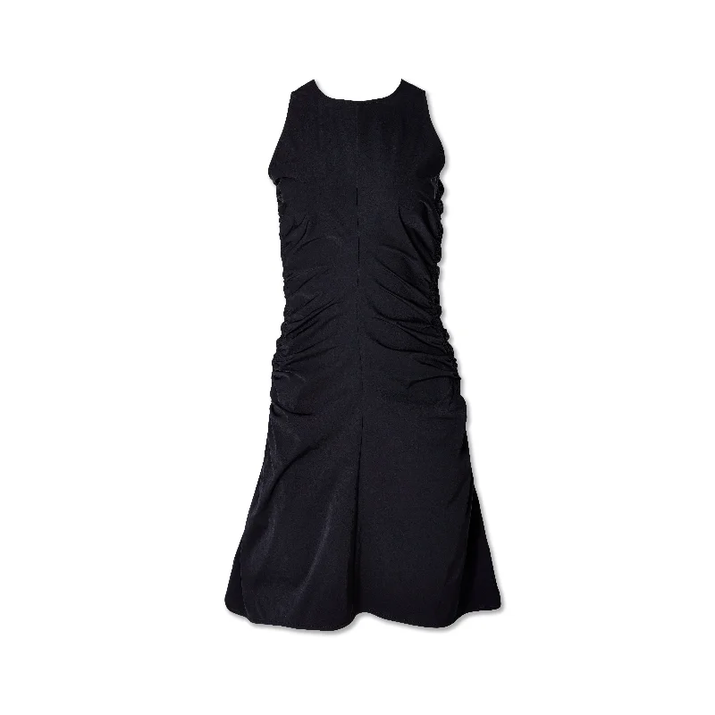 Bottega Veneta - Women’s Sleeveless Mini Dress - (Black) Fashionable A-Line Mini Dress