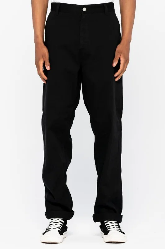 Santa Cruz Pant Classic Painters Pant - Black High-Waist Jeans