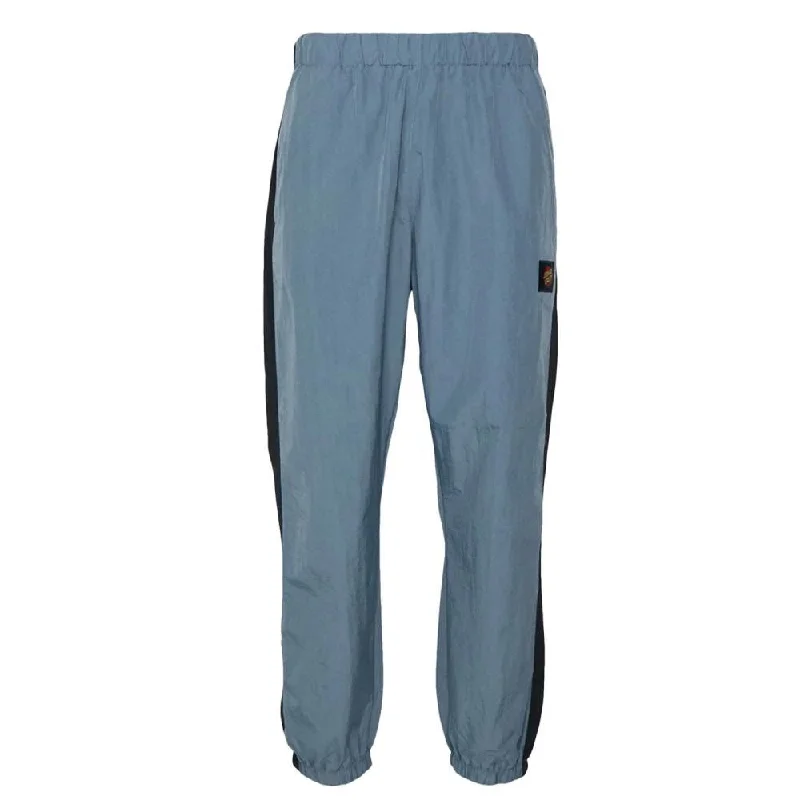 Santa Cruz Pant Classic Label Shell Pants - Vintage Blue Wide-Legged Palazzos