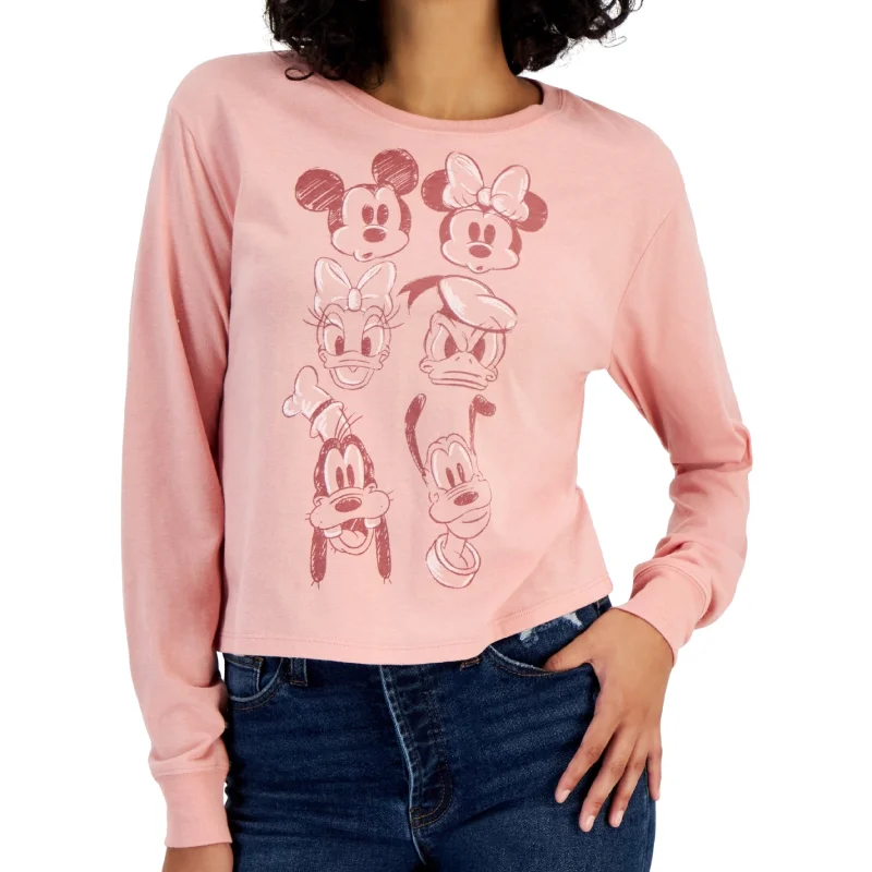 DISNEY -  Long-Sleeve Blouse Gathered Detail Blouse