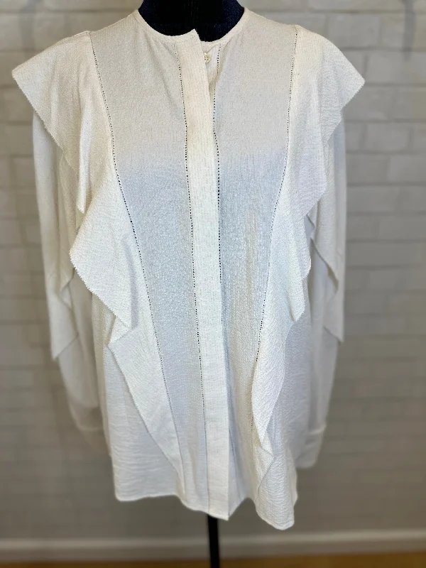 ISABEL MARANT Etoile HILDIA Blouse NWT LS / M Classic Minimalist Blouse