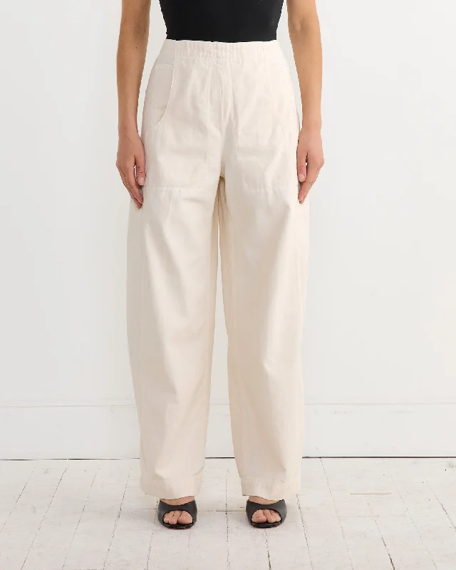 Tany Pant in Cream Elegant Trouser Pants