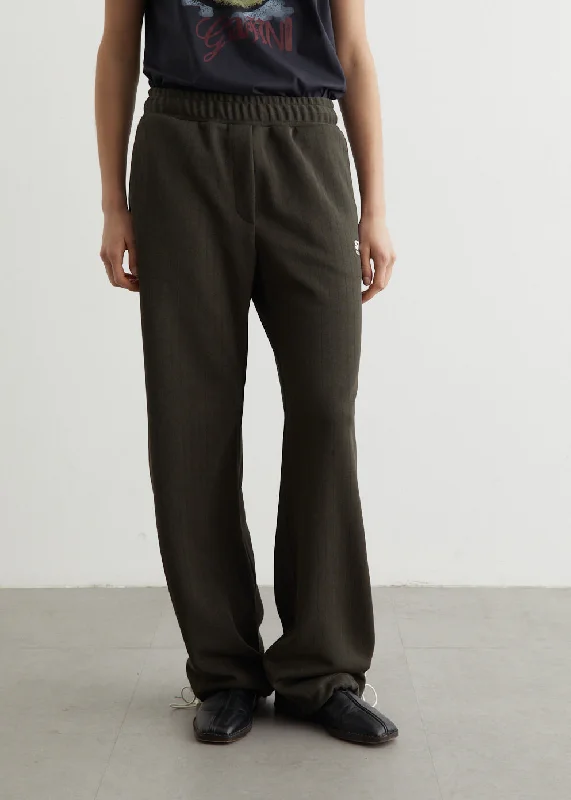 Star W'S Wide Jogging Pants Comfortable Denim Trousers