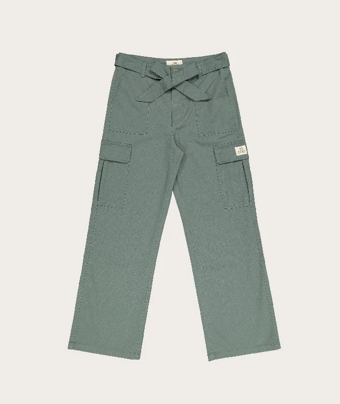 Ladies Cargo Pants - Olivine Modern Skinny Pants