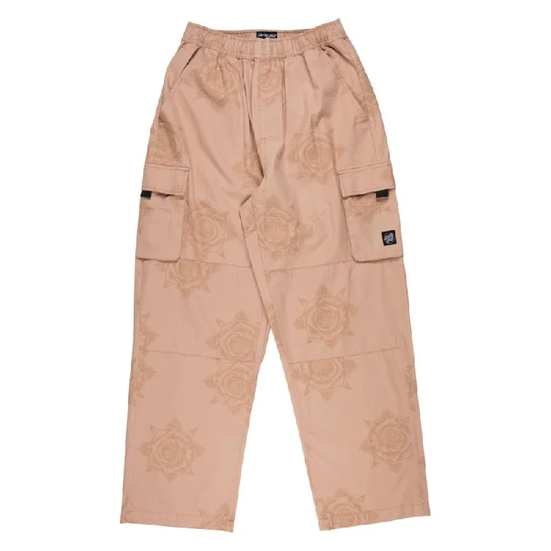 Santa Cruz Pant Trooper Cargo - Taupe Rose Modern Bootcut Pants