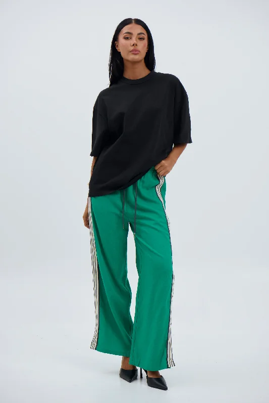 Leesa Pant Green Slim-Fit Leggings