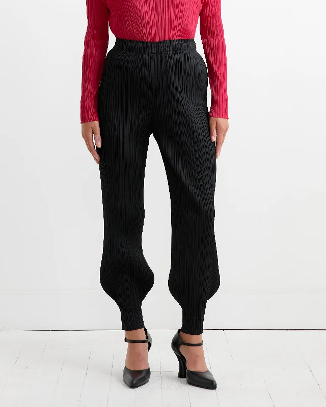 MC Oct Pant in Black Elegant Palazzo Trousers