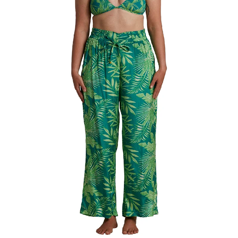 Womens Secret Beach Pant - Jade Comfortable Fleece Pants