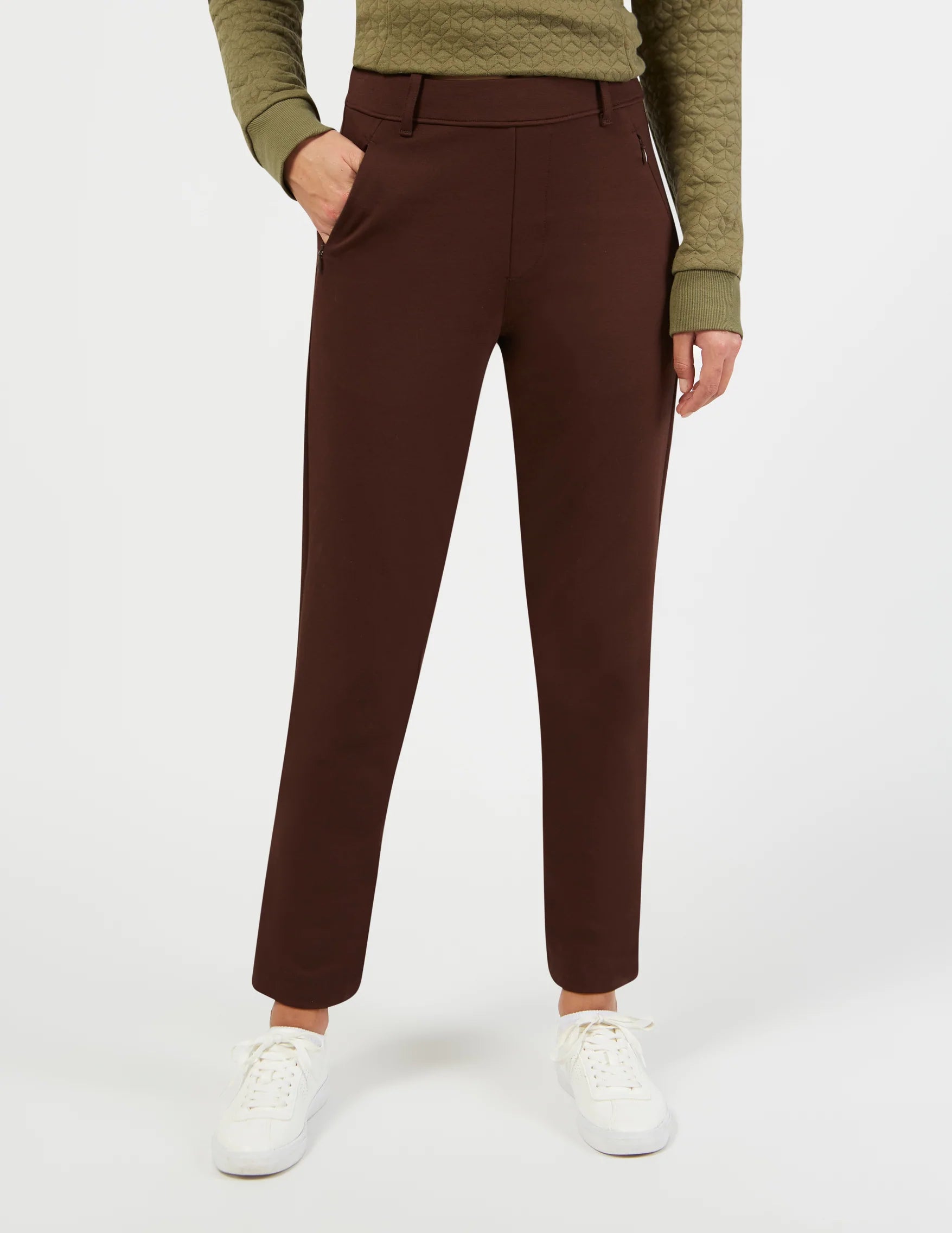 Women’s St-James Pants | Fig Elegant Wool Trousers