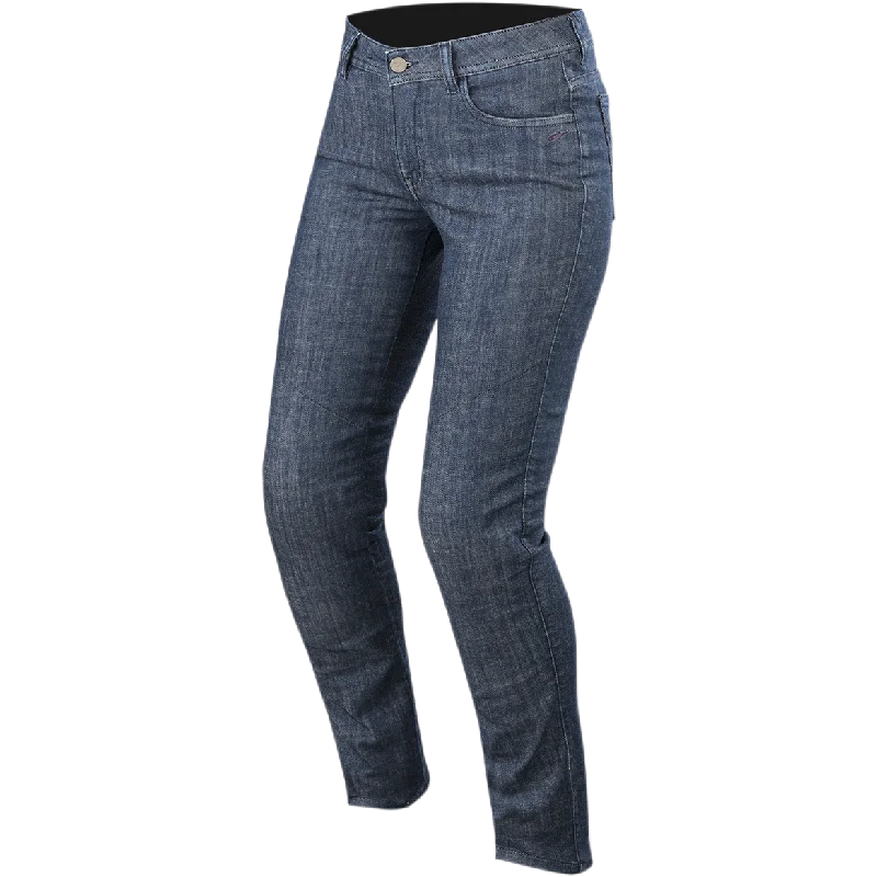 Women Stella Courtney Denim Pants High-Waist Yoga Pants