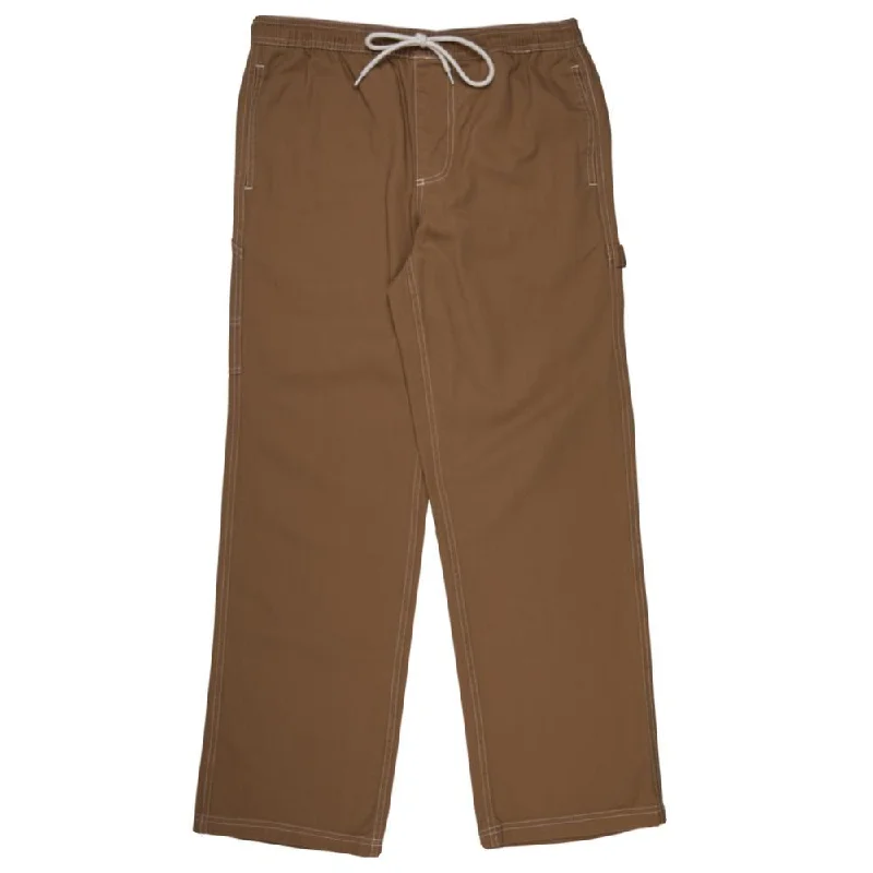 Santa Cruz Womens Pant Coombe Pant - Brown / White Casual Track Pants