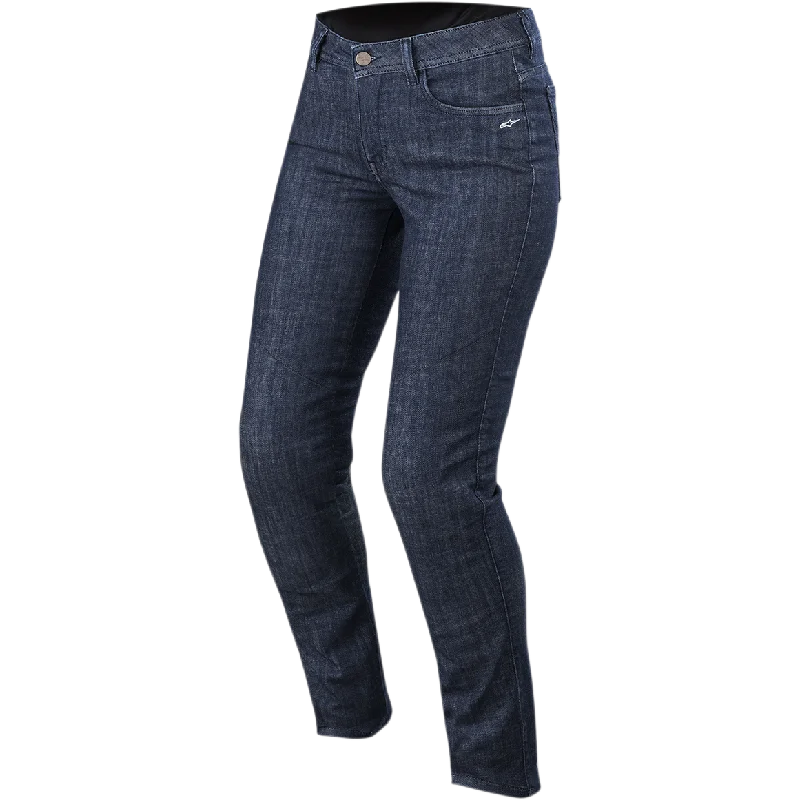 Women Stella Courtney Denim Pants Stylish Elastic Waist Pants