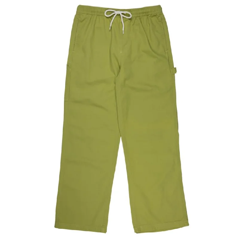 Santa Cruz Womens Pant Coombe Pant - Light Green Elegant High-Waist Pants