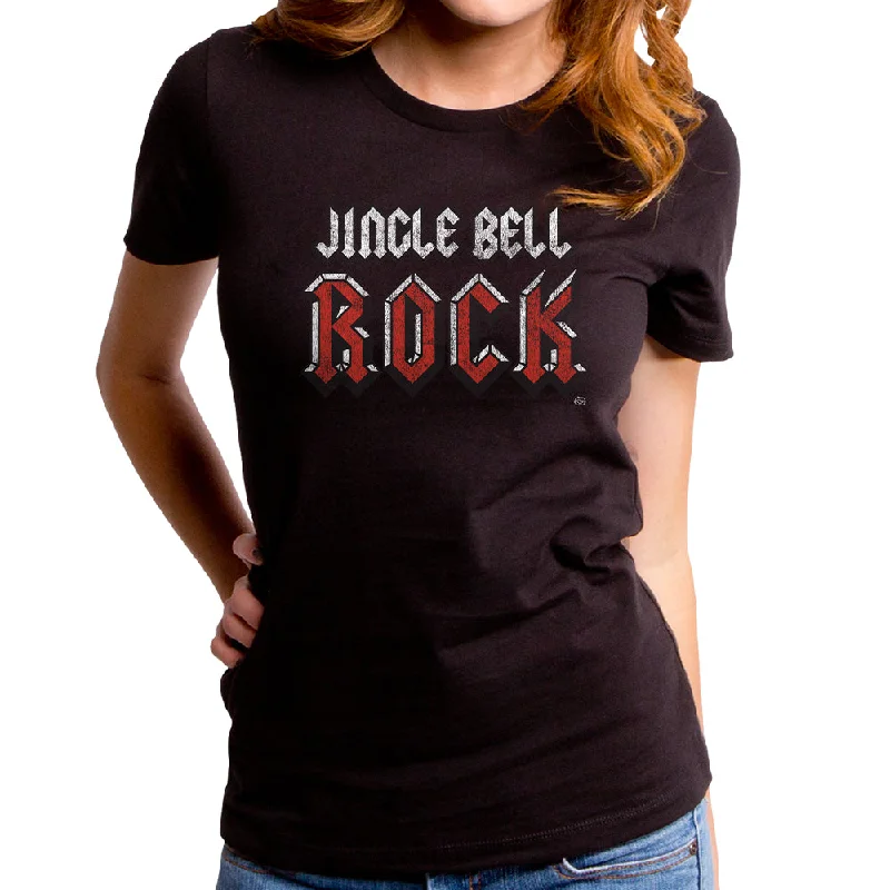 Jingle Bell Rock Women's T-Shirt Seamless Knitted Crochet