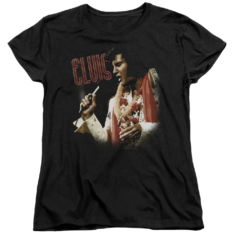 Elvis Presley Soulful - Women's T-Shirt Anti-Shrink Durable Soft