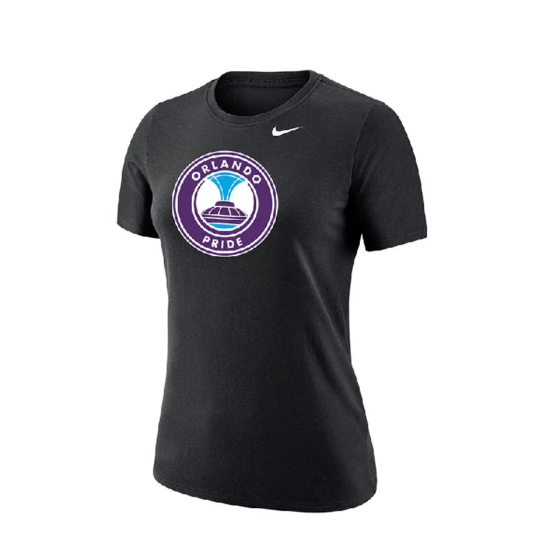 Orlando Pride Ladies Nike Dri-Fit Cotton Tee Print Jacquard Patchwork