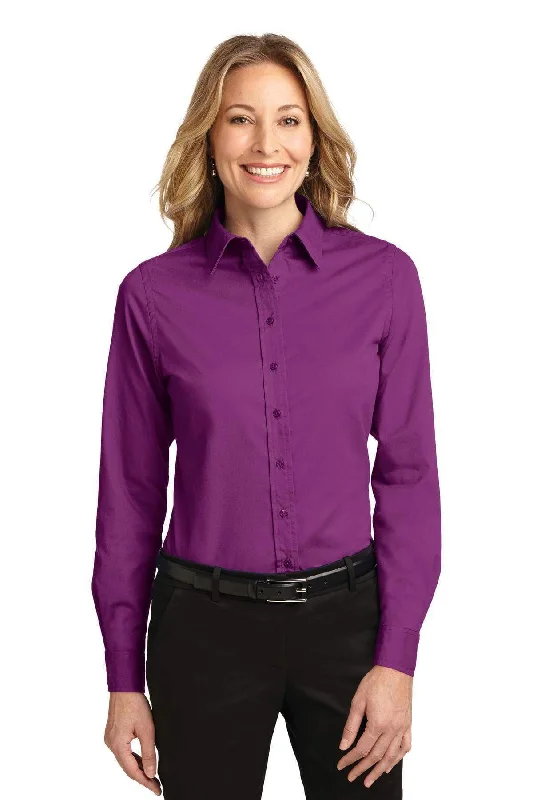 Port Authority Ladies Long Sleeve Easy Care Shirt.  L608 Cozy Warm Stylish