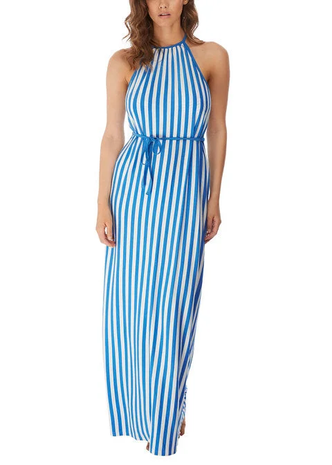 Freya Beach Hut Maxi Dress, Blue Moon Trendy Off-Shoulder Ruffle Maxi Dress