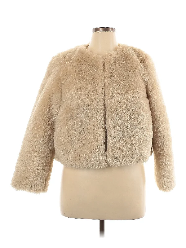 Faux Fur Jacket Jacket Blazer Coat