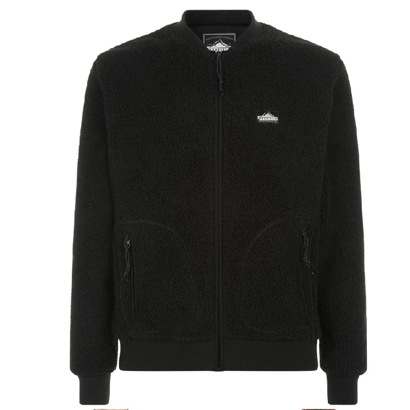 Penfield Women's Black Prescott Pile Fleece Jacket $109 NWT Snapped Jacket Toggled Jacket Drawstring Jacket