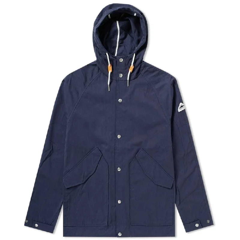 Penfield Women's Navy Daveport Parka Jacket Size X-Small NWT Trench Coat Raincoat Waterproof Jacket