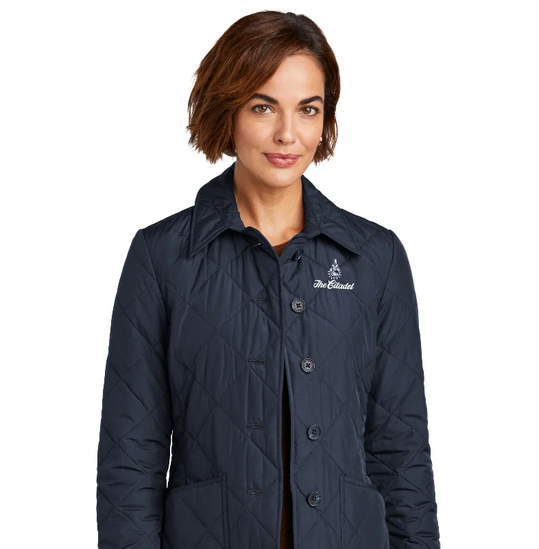 The Citadel, Spike, Brooks Brothers® Women’s Quilted Jacket Cotton Jacket Linen Jacket Terry Jacket