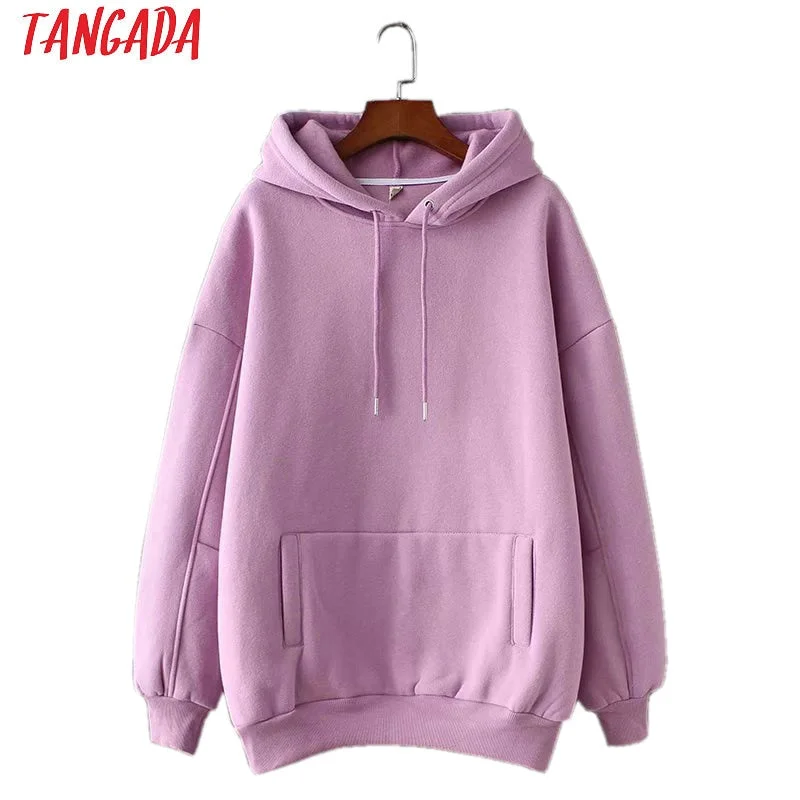 Women fleece hoodie sweatshirts winter japanese fashion Oversize ladies pullovers warm pocket hooded jacket Striped Jacket Polka Dot Jacket Floral Jacket