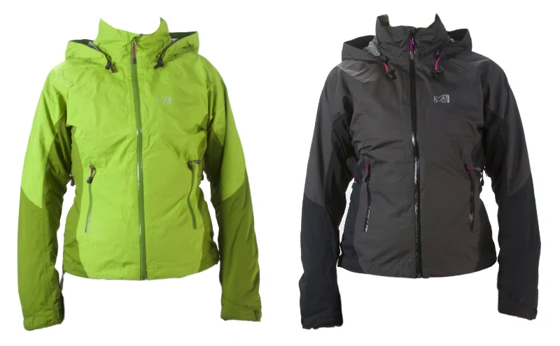 Millet Women's LD Rock Mountain Jacket MIV5049 $375 NEW Front Pockets Side Pockets Patch Pockets